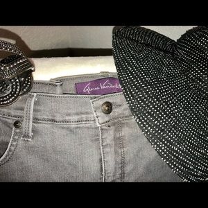 Gloria Vanderbilt Ladies denim gray pants 12P
